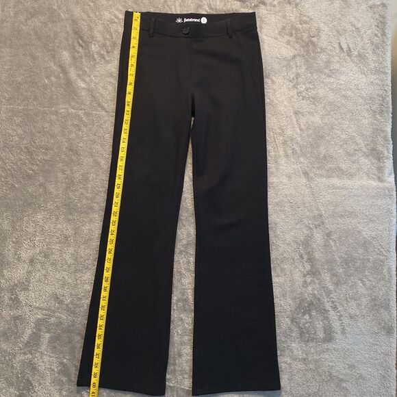 Betabrand Dress Yoga Pants Bootcut Black Pull On Elastic Waist Pants - Picture 7 of 10